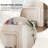 41.73"Modern Minimalist White Fireplace Mantel