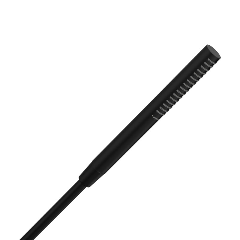 Douchette à 1 main 105 pulsation hansgrohe, Noir mat, 1,75 gallons par minute