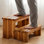 Tabouret à 2 marches 16,5 po pour adulte