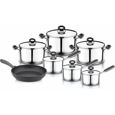 13 - Piece Stainless Steel Cookware Set