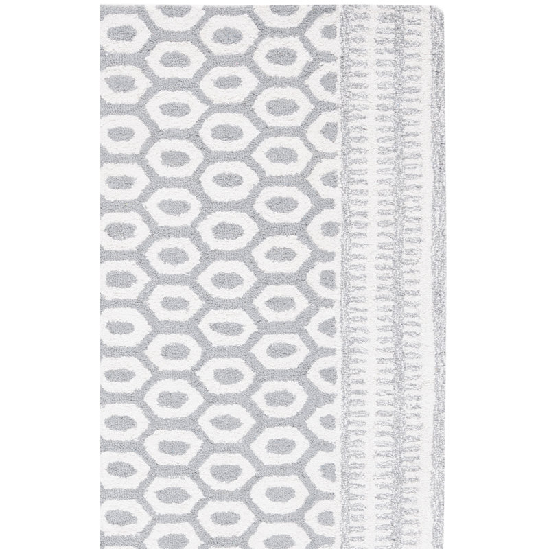 Helwart Hand Tufted Performance Rug, Square 6'