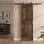 Porte de grange à panneaux en bois S Series avec trousse de quincaillerie d'installation-63170925-63170923