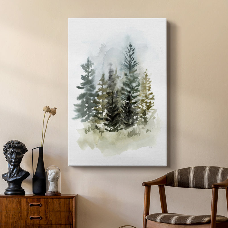 Washy Treeline II - galerie sur mesure, H 48 po x l 32 po
