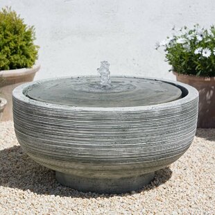 Simplicity Bowl Fountain Large - ConcreteCreationsLA