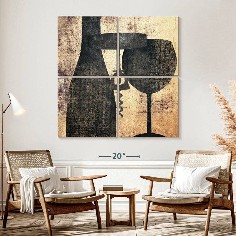 Yarlin Shadowy Kitchen I, 57" H x 57" W