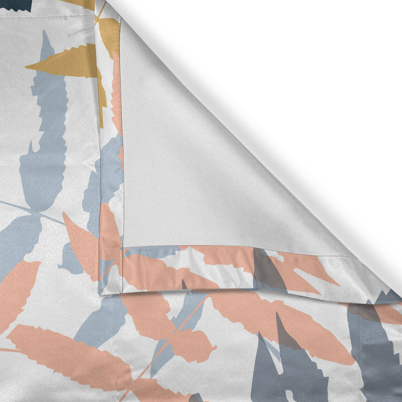 Semi Sheer Curtain Pair