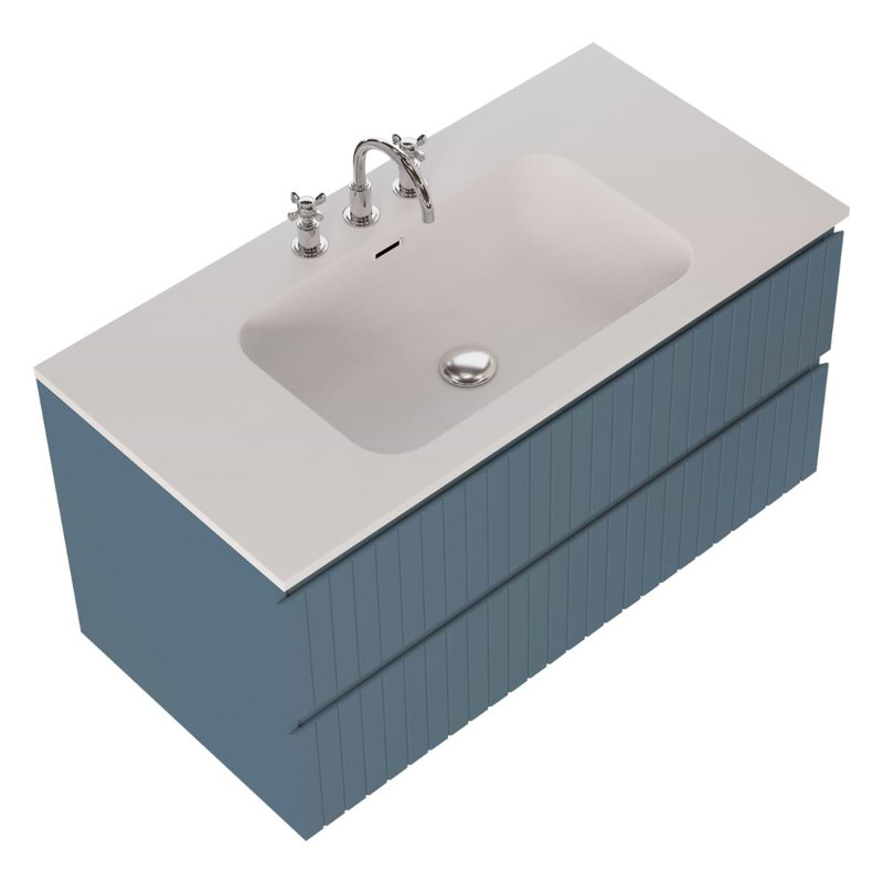 Prima 24.25'' W Single Vanity, Denim Blue, 42"
