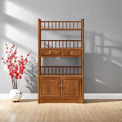 Multi-layer minimalist bookcase