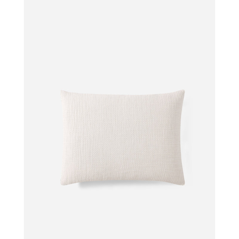 Muslin Cotton Sham Set, Standard, Fog