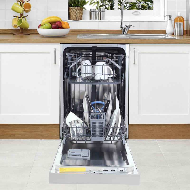 Avanti 18" Built In Dishwasher, Gray