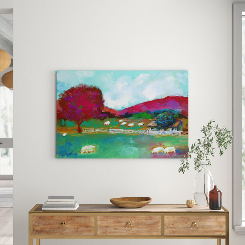 Arthur Pina - Wrapped Canvas Painting, 76cm H x 114cm W x 3.81cm D