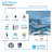 Adyanna 2 - Light Dimmable LED Modern Linear Chandelier