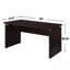 Bureau d'ordinateur Cappuccino, avec tiroir pour clavier