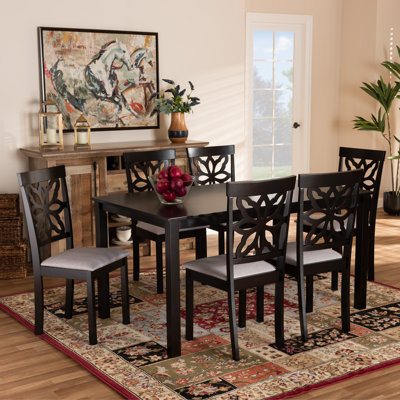 Salyers 7 - Piece Dining Set by Canora Grey