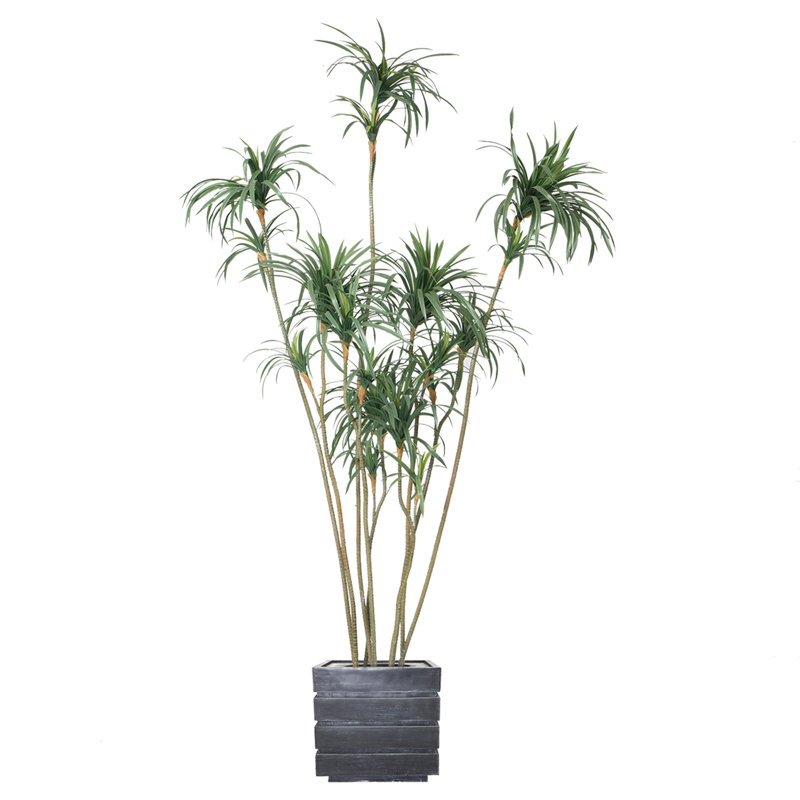 Dragon artificiel en pot 104 "