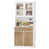 White/Light Oak selected