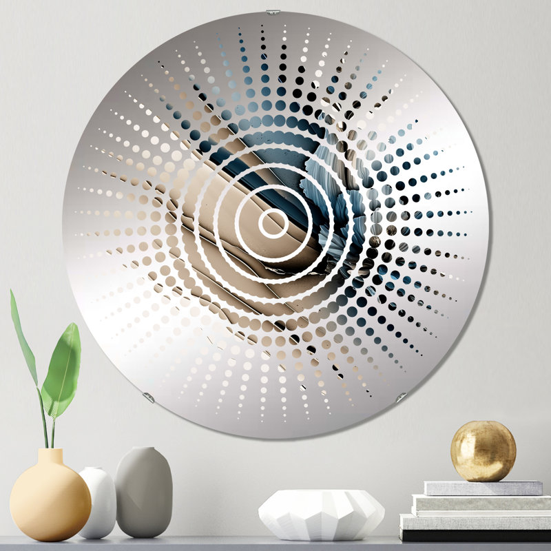 Muncy - Miroir mural Sun Circles, 31,4 po x 31,4 po