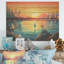 Sydney Harbour Sunset Coastline I - Port Landscape Coastal sur impression sur bois-1880305224