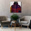  «Winter Flower» par NUMA, art mural sur toile, 37 po x 37 po-421415683