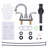 Centerset 2-handle Bathroom Faucet with Drain Assembly-93800693