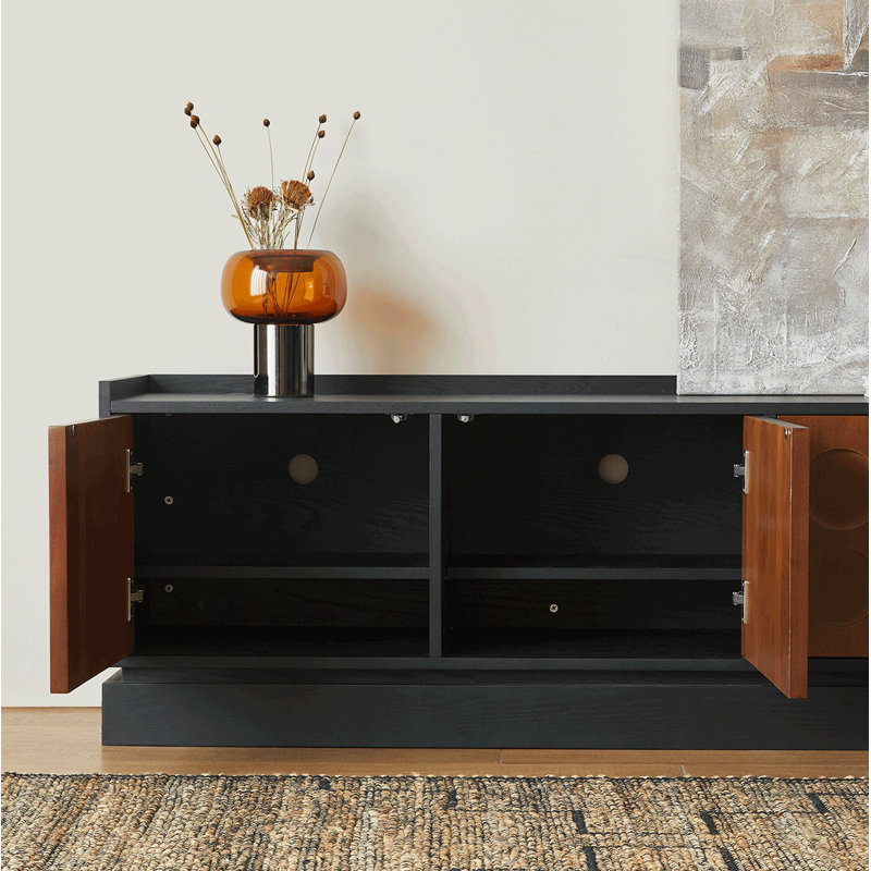 Crédence de rangement Creative Black