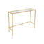 100cm Glass Top Console Table-97927195