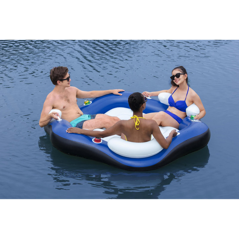 Plastic Free Form Inflatable Pool 24'' H x 69'' W x 78'' L