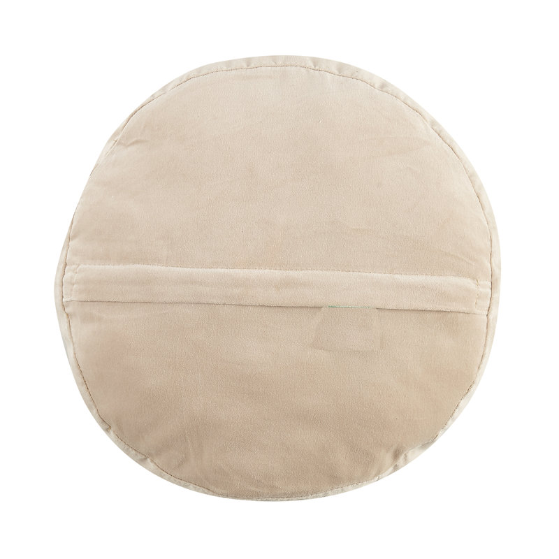 Circular Sun Wool Hook Throw Pillow
