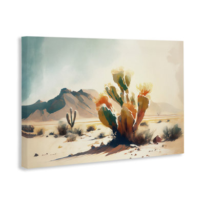 «Desert Dream at Sunrise Canvas», conception par Titan Turner