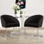 49.5cm H Upholstered Armchair & Metal Dining Chair - Load 140 kg-93239518-76053653