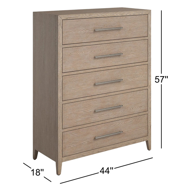 Commode 5 tiroirs Hugh