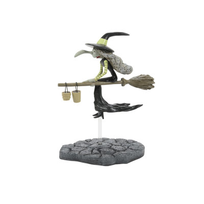 Disney Nightmare Before Christmas Village Helgamine Witch Figurine 4.9in H