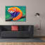 «Red Panda Rainbow» par Rebecca Wang, art mural sur toile-1705124842