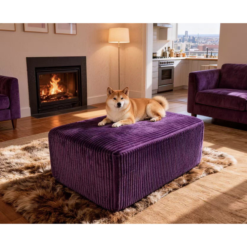 Repose-pieds Hollybrough, Mauve