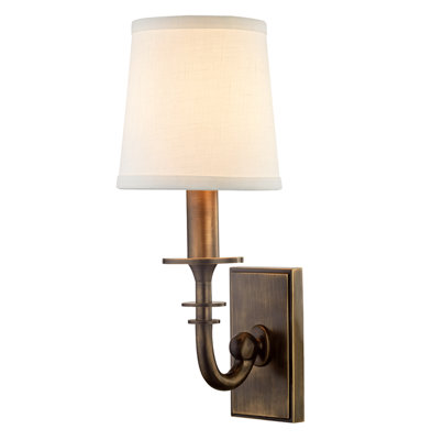 Carroll Solid Brass Candle Wall Light