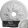Rose and Ribbon 12.25"H x 23.5"W x 23.62"D Ceiling Medallion