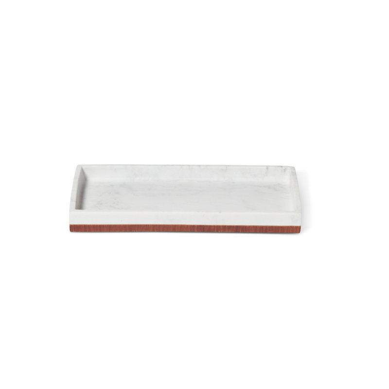 Plateau d'accessoires de salle de bain Roselli Trading Company® Eleganza