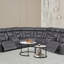 Canapé modulaire inclinable de 200,76 po Vangogne-587997291