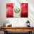 Washed Flag Of Peru