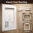LED Rectangular Bathroom Mirror, Adjustable Light, Anti-fog Glass-30318878