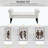 Linen Bench With Armrests-2116548026