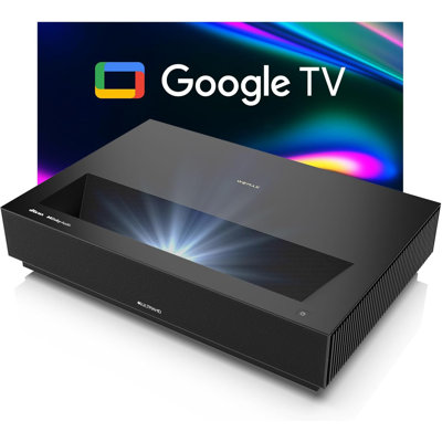 Wemax Nova Pro 4k Ultra Short Throw Projector, 150" Alpd Laser Tv With Smart Google Tv, 2100 Iso Lumens, Dolby Audio Dts-hd, Ust Projector For Movie, Wifi Bluetooth, Built In Google Assistant