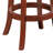 Swivel Upholstered Counter Stool with Solid Wood Frame-69426727-69426728