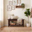 Banc de rangement avec tablette du bas, couleur espresso-780934723