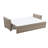 Murphy Sofa With Sleeper & Storage-1502925036