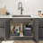 Under Kitchen Sink Cabinet Storage Caddy - Double