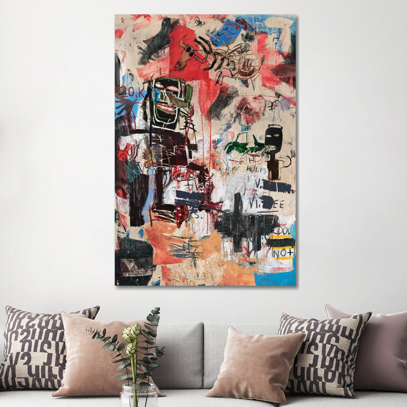 Crazy Crazy by PinkPankPunk - Wrapped Canvas Print, 152.5 cm H x 101.5 cm W