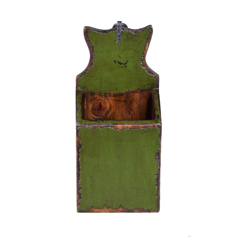 Antique Revival Asian Box, Green