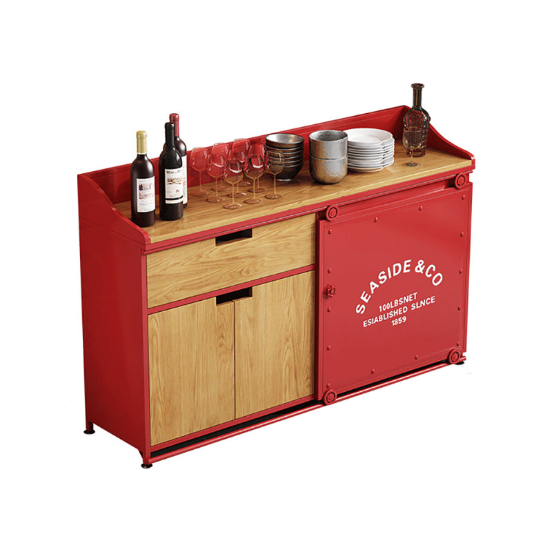 Kaheen 59.05'' Sideboard, Red