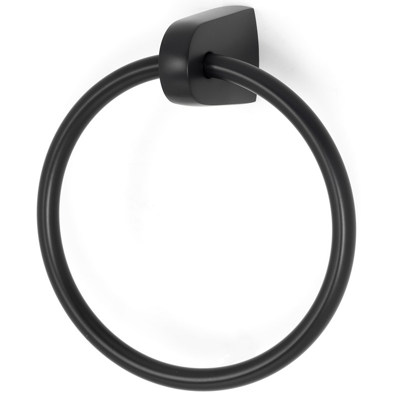 Stinchcomb Towel Ring, Polished Nickel